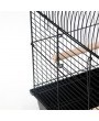 19" Small Bird Cage Pet Supplies Metal Cage for Parrots Lovebird Budgerigar