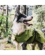 Dog Coats Small Waterproof,Warm Outfit Clothes Dog Jackets Small,Adjustable Drawstring Warm And Cozy Dog Sport Vest-（Green size 2XL）