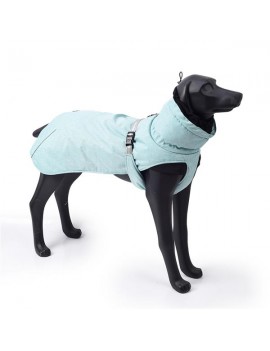 New Style Dog Winter Jacket with Waterproof Warm Polyester Filling Fabric-（blue，size XL）