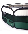 HOBBYZOO 36" Portable Foldable 600D Oxford Cloth & Mesh Pet Playpen Fence with Eight Panels Green