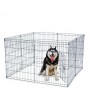 30" Tall Wire Fence Pet Dog Cat Folding Exercise Yard 8 Panel Metal Play Pen