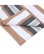 [US-W]200*150cm Portable Polyester & Cotton Hammock Coffee Strip