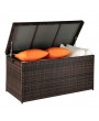 Simple And Practical Outdoor Deck Box Storage Box Brown Gradient